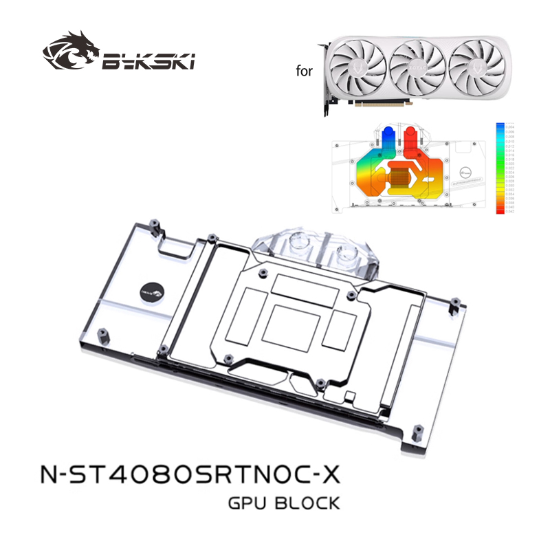 Bykski N-ST4080SRTNOC-X GPU Bl - Rtx 4080 Water Cooling Block avaliação e preço