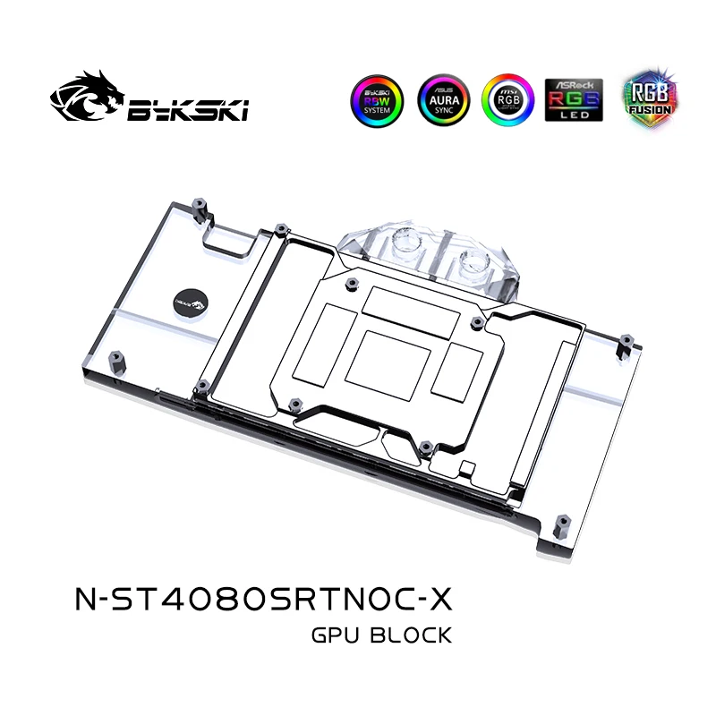 Bykski N-ST4080SRTNOC-X GPU Bl - Rtx 4080 Water Cooling Block avaliação e preço